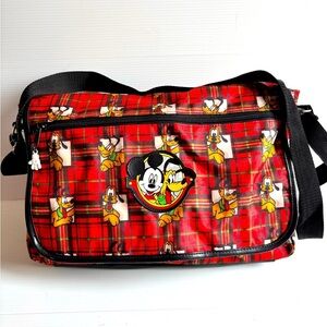 Disney Mickey and Pluto Waterproof Shoulder Bag